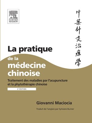 cover image of La pratique de la médecine chinoise